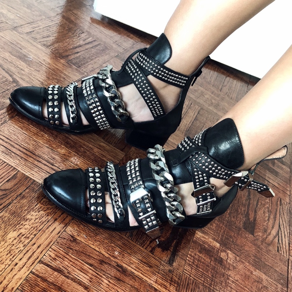 Jeffrey Campbell, Leather Buckle Shoes